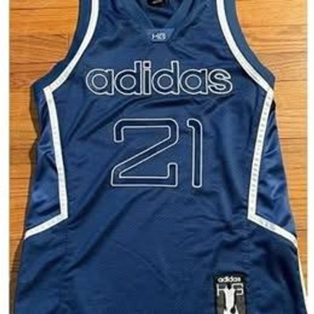 Vintage NBA Adidas KG Kevin Garnett Minnesota Timberwolves Basketball Jersey L